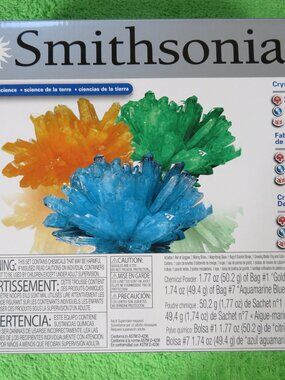 Smithsonian Crystal Growing Kits - NEW